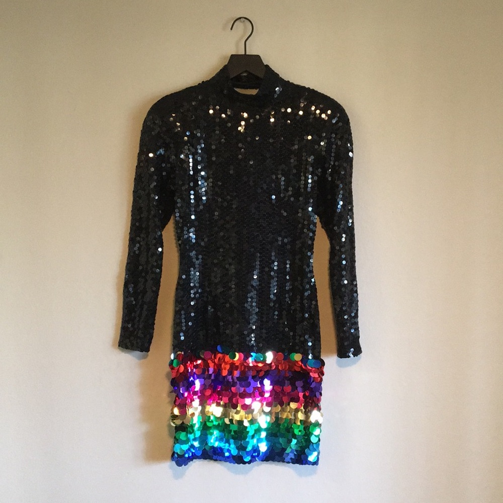 Vintage Niteline Sequins Party Dress